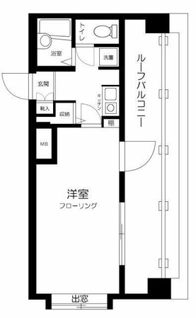 池袋駅 徒歩9分 5階の物件間取画像